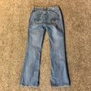 CAbi  Jeans Womens 0 Used Embroidered Pockets 90s Bootcut Photo 3