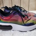 Nike  AIR MAX Women's 7.5 Multicolor Rainbow Lace-up, Casual, Active Sneakers GUC Photo 9