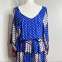 American Eagle  Outfitters Mini Dress SZ Small Boho Viscose Festival patchwork Photo 2