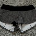 Lululemon Grey Speed Up 2.5” Shorts Size 6 Photo 3