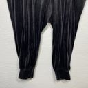 Lane Bryant Livi  Women Plus Size 26/ 28 Black Metro Velour Jogger Pockets Pants Photo 1