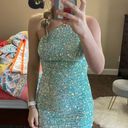 Homecoming Dress Blue Size 0 Photo 0