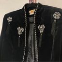 American Vintage VTG Sgt Pepper Velvet Blazer jacket Size 10 Medium Photo 2