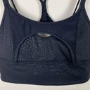 Lululemon  Light Support Pullover Nulu and Mesh Yoga Bra in Jewel Emboss Black Photo 3