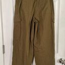 Oak + Fort  Cargo Pants Military Olive Green Size Small NEW Photo 2