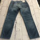 3x1 Women's Size 27 Medium Wash Whiskering Shadow Crop Denim Jeans. Photo 4