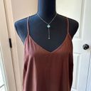 Chan Luu NWT  BROWN CHIFFON Summer Maxi DRESS W/TAGS -SIZE 1 Photo 3