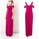 Halston Heritage  Thigh Slit Evening Gown Off The Shoulder Formal Pink Size 2 New Photo 7