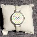 Coach  Swiss watch logo pastel white genuine leather strap water resistant‌‌‌ Photo 1