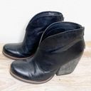 Kork-Ease  western black leather booties size 6 Photo 5