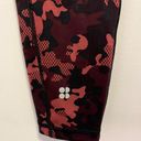 Sweaty Betty Super Sculpt Camo Red Pink Black 7/8 Leggings - Size XS Photo 6