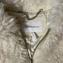 BCBGeneration  Zip Front Faux Fur Jacket in Cream Photo 49