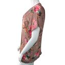 Vitamin A  Size S Valencia Silk Kimono Cover Up White Ginger *MISSING BELT Photo 4