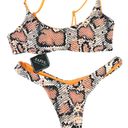 Zaful Snake print Bikini Set Size M -NWT Photo 0