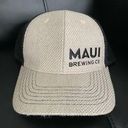 Pacific&Co Maui Brewing  Burlap Trucker Hat | Island Brewed Photo 0