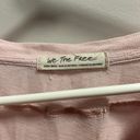 Free People Pink Cropped Shirt Photo 2