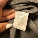 Theory  Women's Nicella Sleeveless Modern Silk Georgette Blouse Gray Size S Photo 3