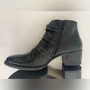 Paul Green ‘Soho’ Genuine Leather buckled Studded Ankle Boots Size 7.5 UK Photo 3