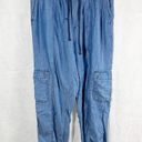 Krass&co G H Bass &  Lyocell Chambray Jogger Ankle Pant  Size Medium Photo 0