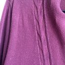 cj banks  Open Cardigan (Sz 2X) Purple 3/4 Sleeve Photo 5