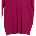 Chico's  Sweater Womens Size Medium Cranberry Turtleneck Pullover Long Sleeve CM47 Photo 4