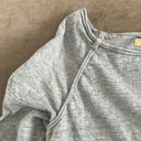 Max Studio  Sport long sleeve shirt. Raglan sleeves w/ piping. Color- gray. Size M Photo 3