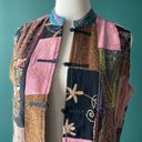 Coldwater Creek Boho Wool Patchwork Vest Photo 7