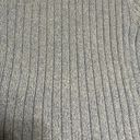 American Eagle  Blue Burnout Yarn Wide Ribbed Turtleneck Sweater Medium Excellent Photo 1