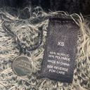 BKE  | Cream+Black Eyelash Yarn Open Front Cardigan Sweater size XS Photo 7