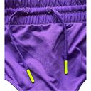 Under Armour  Women's Semi Fitted Athletic Shorts Black Purple Women Size Medium Photo 5