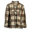 Isabel Marant  Etoile Gastoni Plaid Check Wool Button Coat in Beige Sz 2 US Photo 1