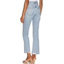 AGOLDE  Mid Rise Relaxed Boot Cut Jeans in Curio Light Denim Organic Cotton 26 Photo 2