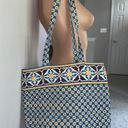 Vera Bradley Quilted Cloth Tote Bag Photo 1