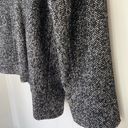 London Fog  Black & White Wool Blend Herringbone Tweed Button Coat ~ Women’s Sz M Photo 9