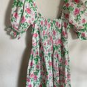 Hill House  The Ophelia Pink Rose Smocked Cottagecore Prairie Midi Dress Size S Photo 12