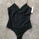 Timing  women’s large spaghetti strap black bodysuit NWT Photo 0