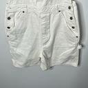 Disney  Vintage White Denim Winnie the Pooh Overall Shorts Photo 3