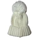 Jenni Ivory Knit Hat with Pom New Photo 16