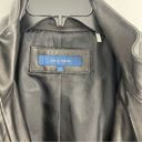 Cole Haan  351M2014 Size L Belted 100% Genuine Lambskin Leather Jacket Black $600 Photo 7