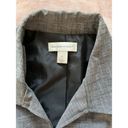 Christopher & Banks  Blazer Jacket Long Sleeve Woman's Gray Size Small Photo 3