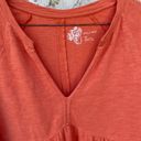 Pilcro  by Anthropologie Size XXS Terrycloth orange boho long sleeve top cotton Photo 2