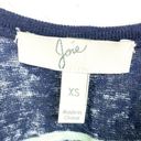 Joie  Carmenella Striped Linen Tank Top Navy Size XS Photo 2