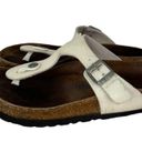 Birkenstock  Gizeh Graceful Pearl White Thong Sandals Size 36 US 5 Photo 6