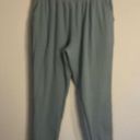 Bo+Tee Oh Polly At Ease Ribbed Cropped Oversized  Jogger Set Green sz. M Photo 1