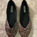 Kelly & Katie  Floral Multi Color Ballet Flat Womens 9 Shoes Photo 2