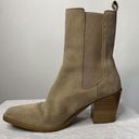 Krass&co Thursday Boot  Soho Heeled Chelsea Boots Women's 8 Sand Tan Suede Classic Photo 6