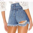 Rolla's  Women's Dusters High RiseSlim Denim Shorts Size 7 Photo 1