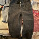 American Eagle Black Corduroy Bell Bottoms Photo 3