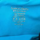 Sweaty Betty  blue green athletic shorts built in brief adjustable sides small Photo 6