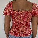 Francesca's Floral Top Photo 1